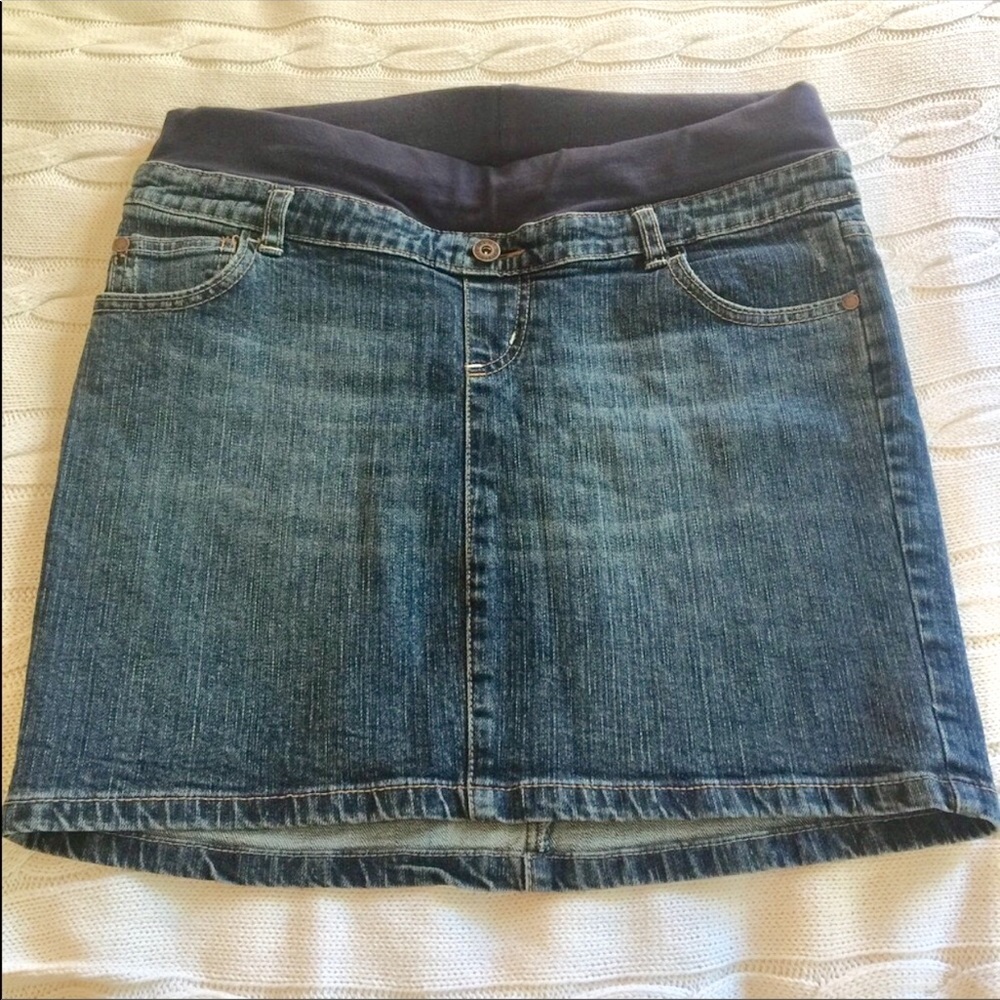 Mimi Maternity jeans skirt size S